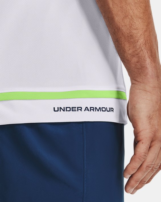 Men's UA Accelerate Premier T-Shirt, White, pdpMainDesktop image number 3